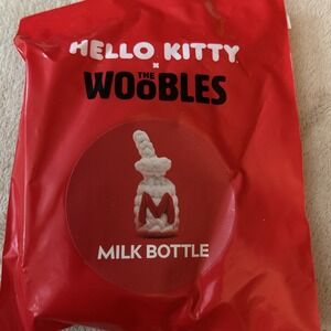 The Woobles Tiny Accessory Kit -‎ Hello Kitty - Milk Bottle